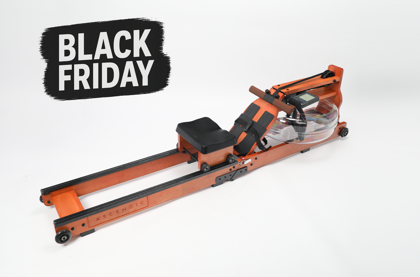 Ascendic 6014 Foldbar Vandromaskine i Egetræ