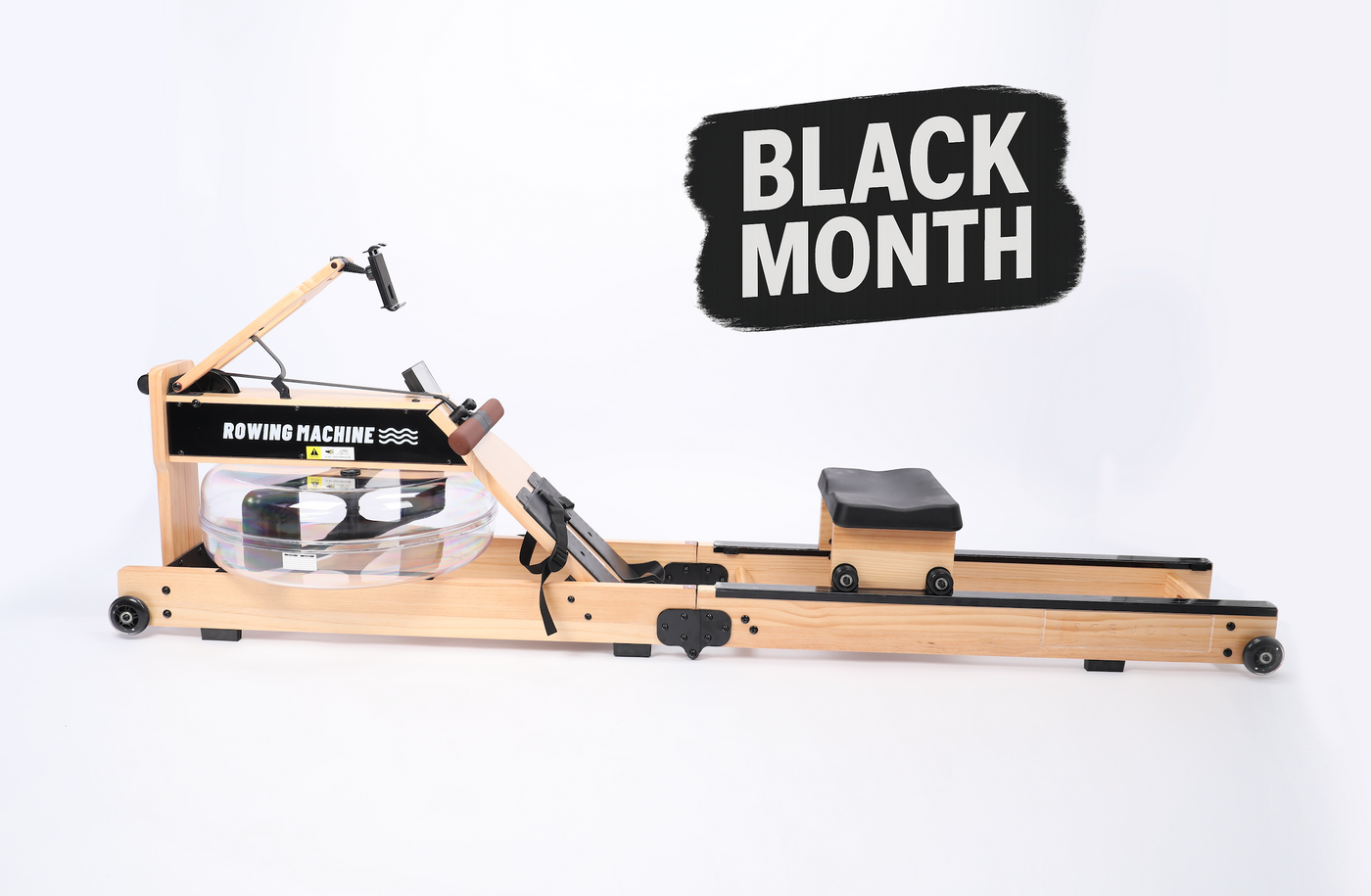 Ascendic 6016 Foldbar Vandromaskine i Fyrretræ