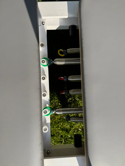 Demo model - Pilates reformer i aluminium